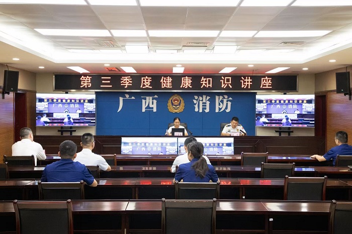 918博天堂专家团队为全区消防指战员开展口腔健康培训 第 1 张